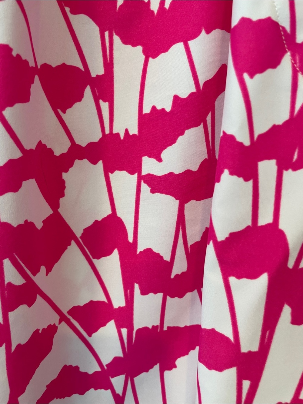 Jude Connally Willa Pink and White Printed Shift Dress - Picture 2 of 3